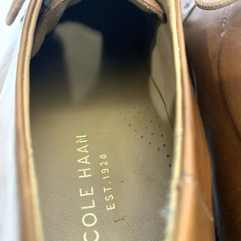 Cole Haan Oxford Grand OS Derby Cap Toe Dress Shoe 202901 Size 11 M